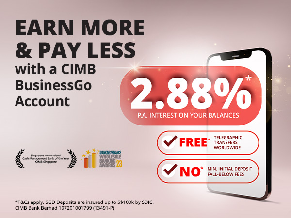 Business & SME Banking | Business Financial Solutions | CIMB SG