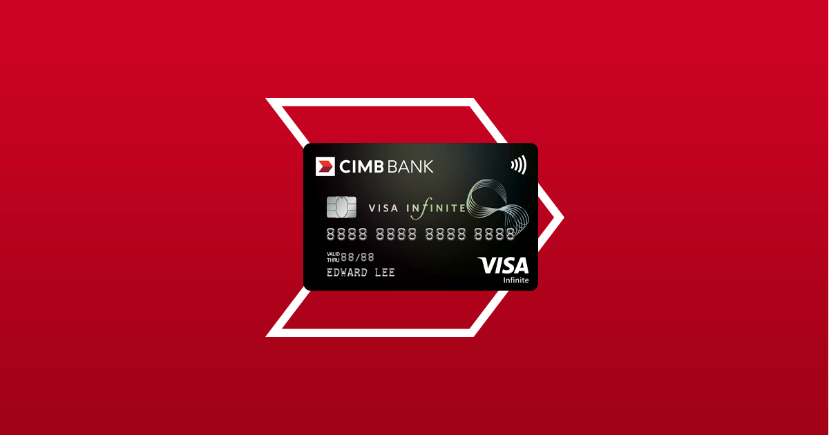 Cimb Visa Infinite Unlimited Cashback Credit Cards Cimb Sg