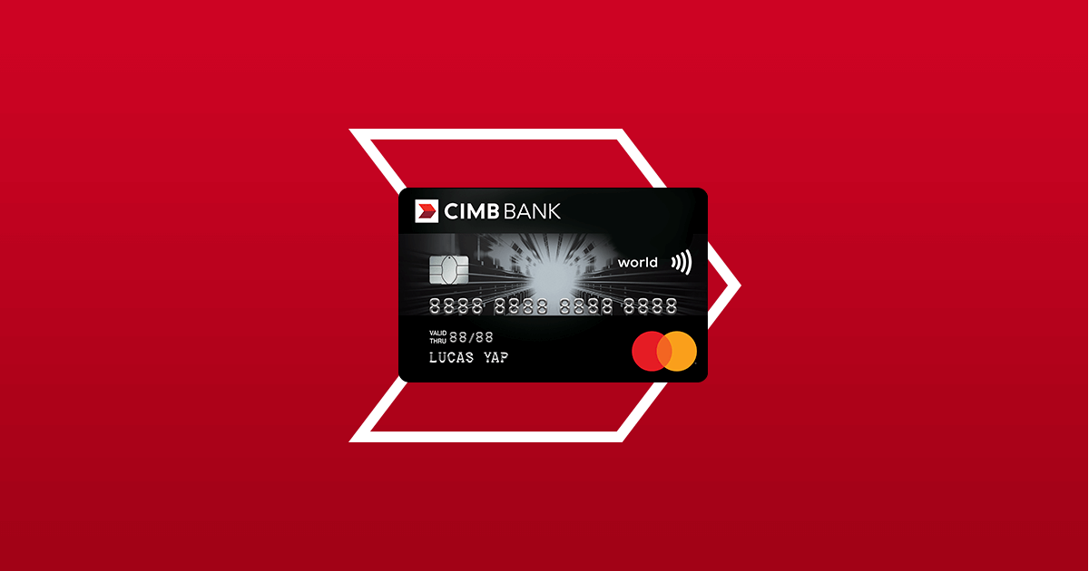 Cimb World Mastercard Unlimited Cashback Credit Cards Cimb Sg